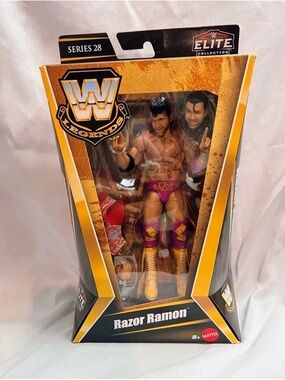 WWE Elite Legends Razor Ramon- Wrestling Figure Series 28 New in Sealed Box
